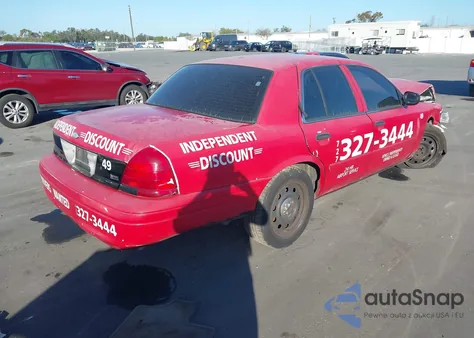 2011 Ford Crown Victoria Police Interceptor from USA, damaged, VIN 2FABP7BV3BX166545